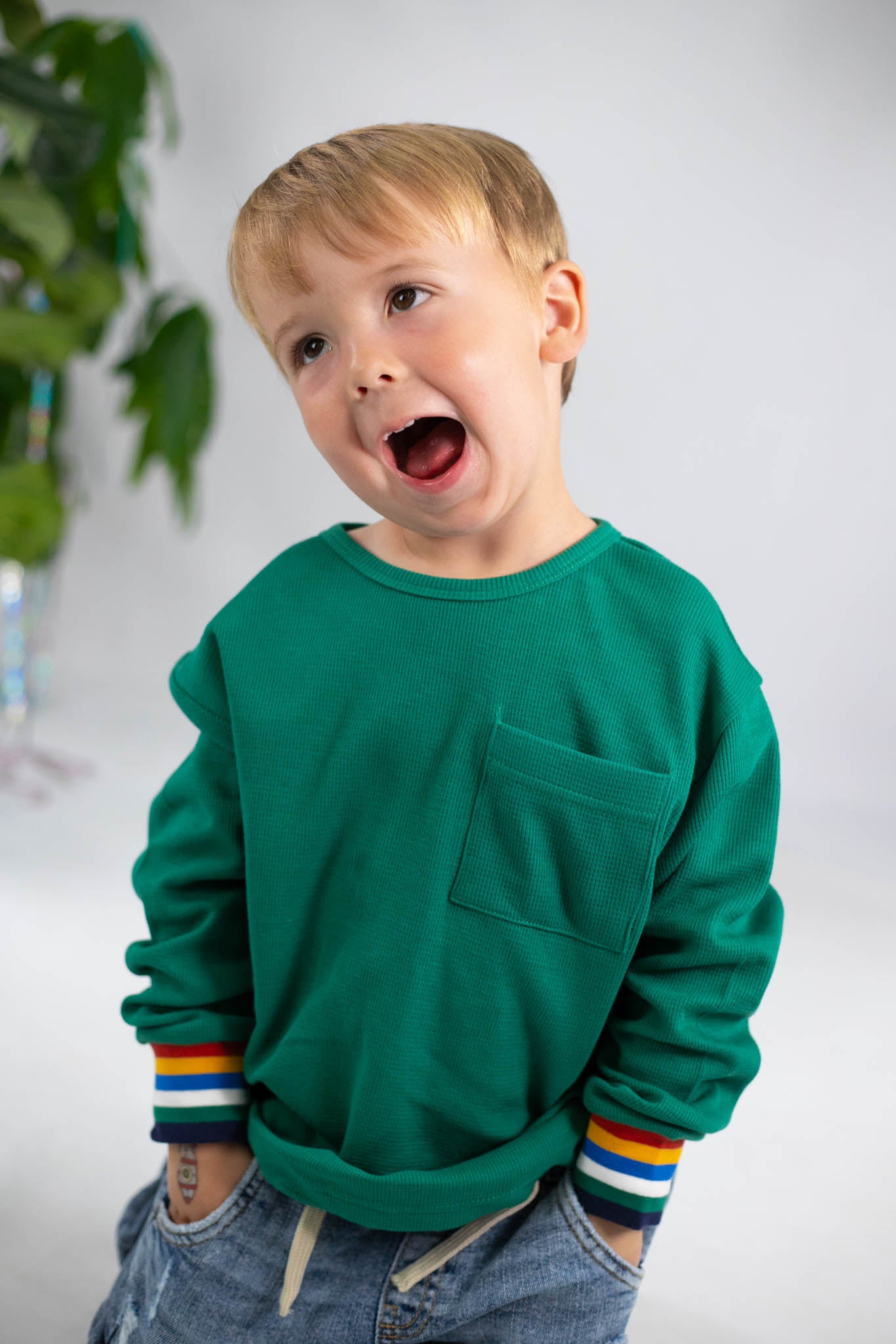 Oregano Layered Long Sleeve Shirt (Boy) – Bowfish Kids