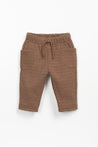 Play Up Brown Double Face Trouser