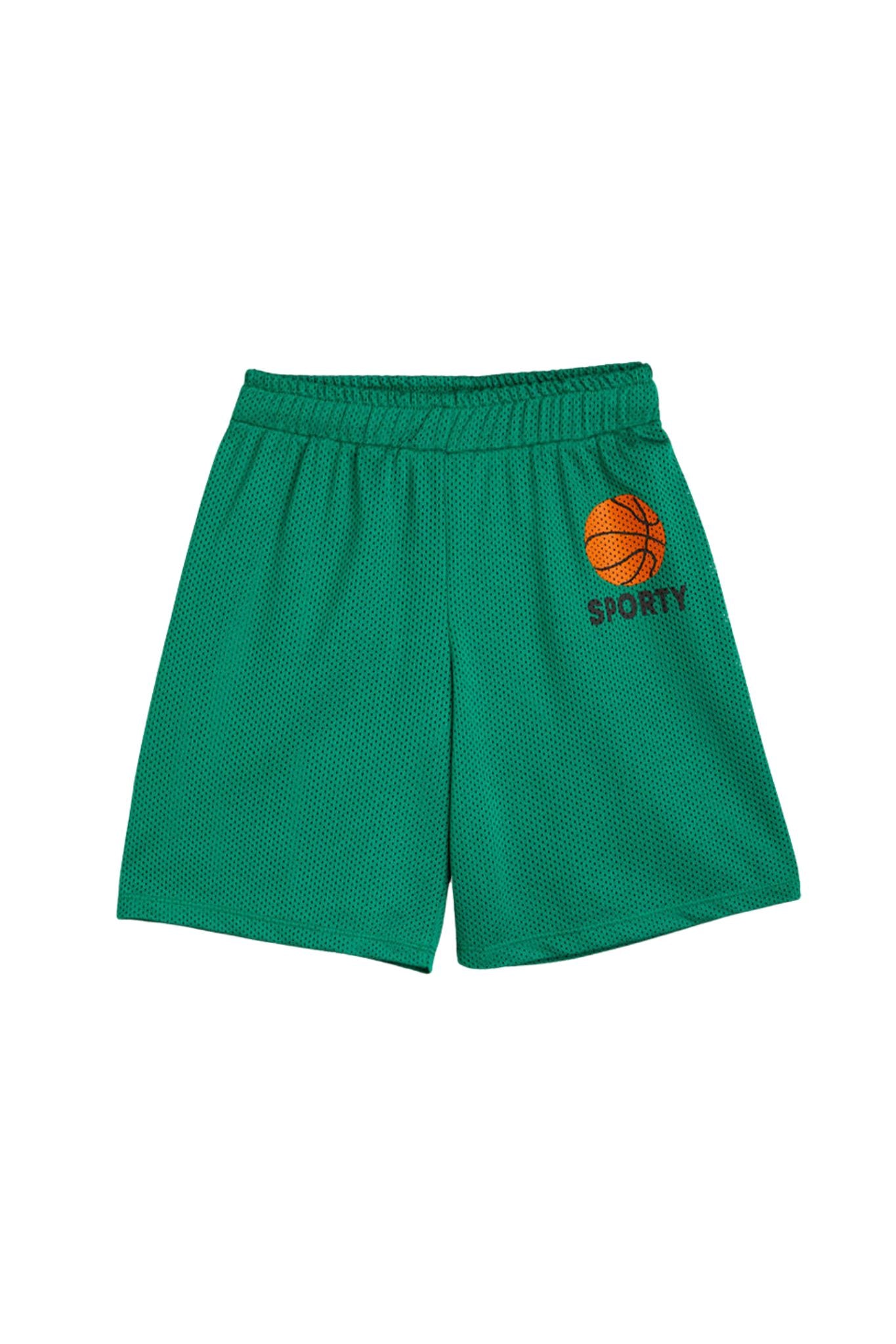 Boys green basketball shorts shop