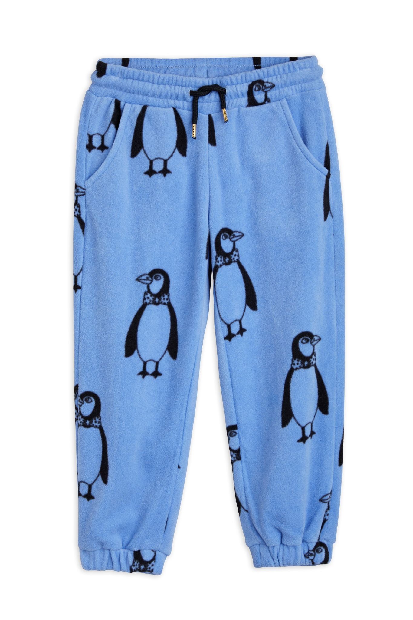 Recycled Blue Penguin Fleece Sweatpant Kids Bowfish – (Unisex)
