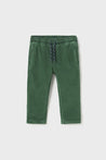 Mayoral Green Micro-Cord Lined Trouser