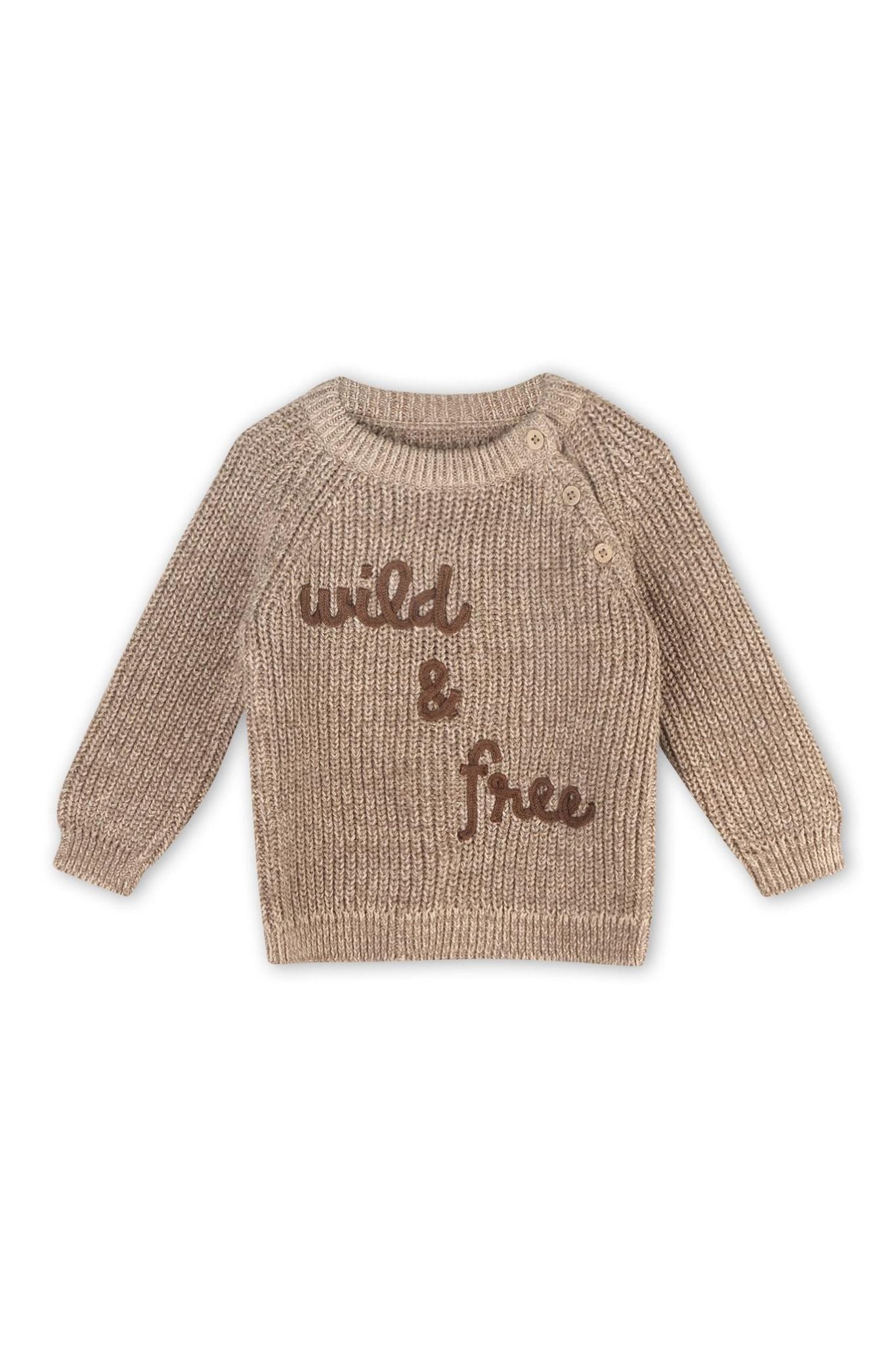 Viverano Organic Wild & Free Chunky Sweater