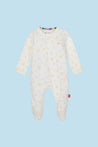 Magnetic Me Evangeline Organic Ruffle Footie