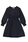 Molo Cameron Navy Sky Long Sleeve Dress