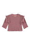 Baby Face Purple Striped Long Sleeve Shirt