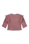 Baby Face Purple Striped Long Sleeve Shirt