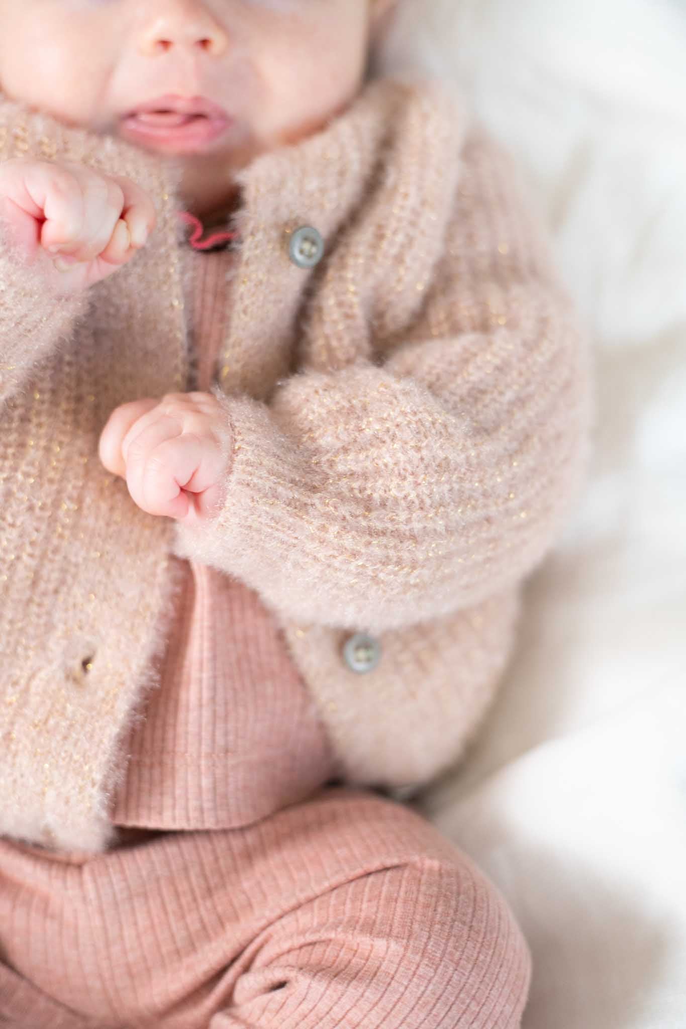The Cutest Pink Pom Cardigan, Ever!, The Sweetest Thing