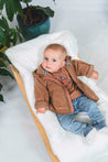 Baby Face Caramel Fuzzy Winter Jacket