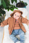 Baby Face Caramel Fuzzy Winter Jacket