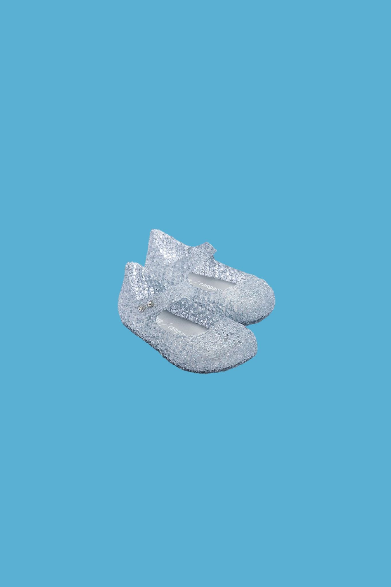 Mini Melissa Glitter Campana Papel Sandal