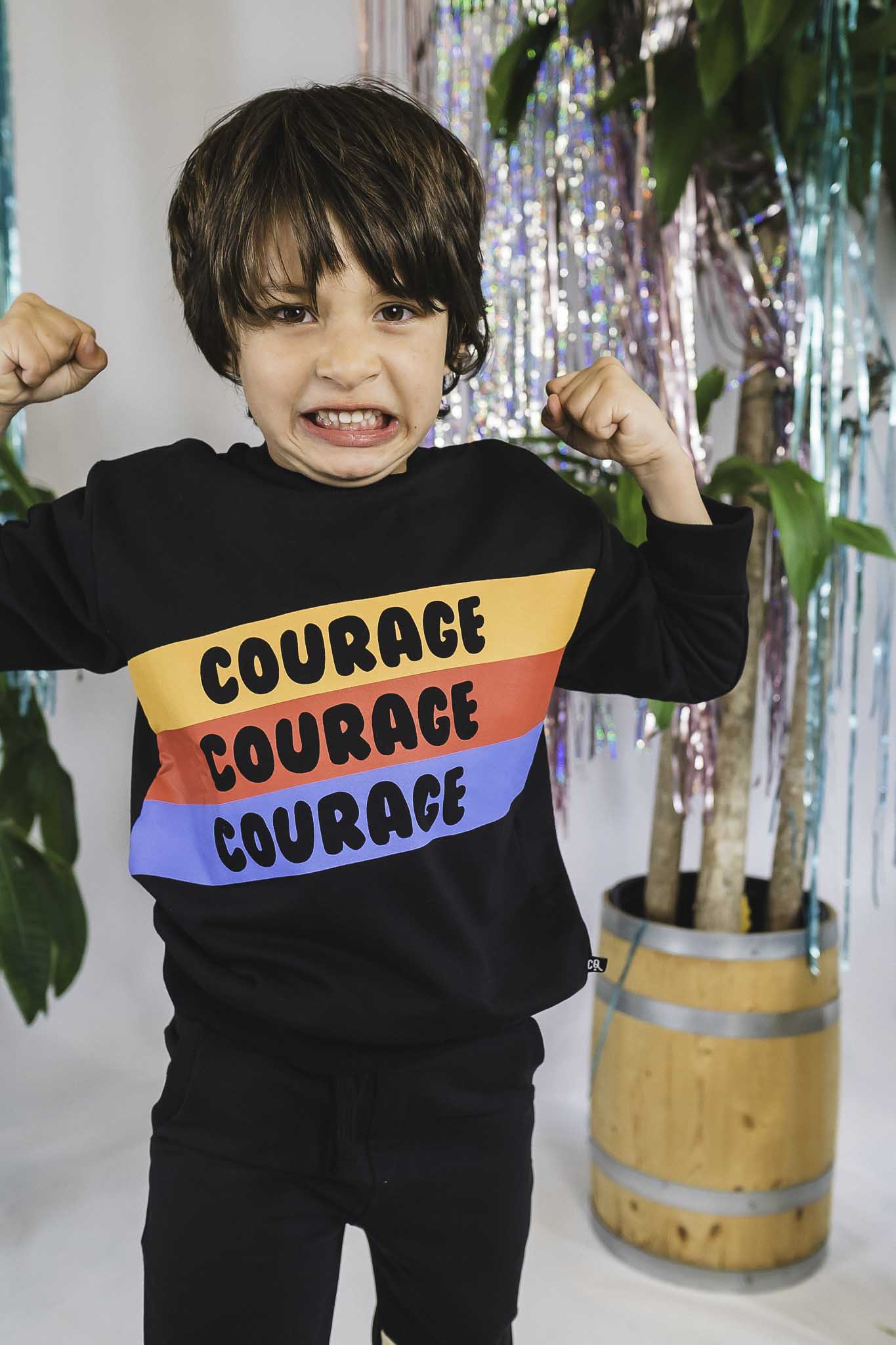 Carlijnq Courage French Terry Sweater