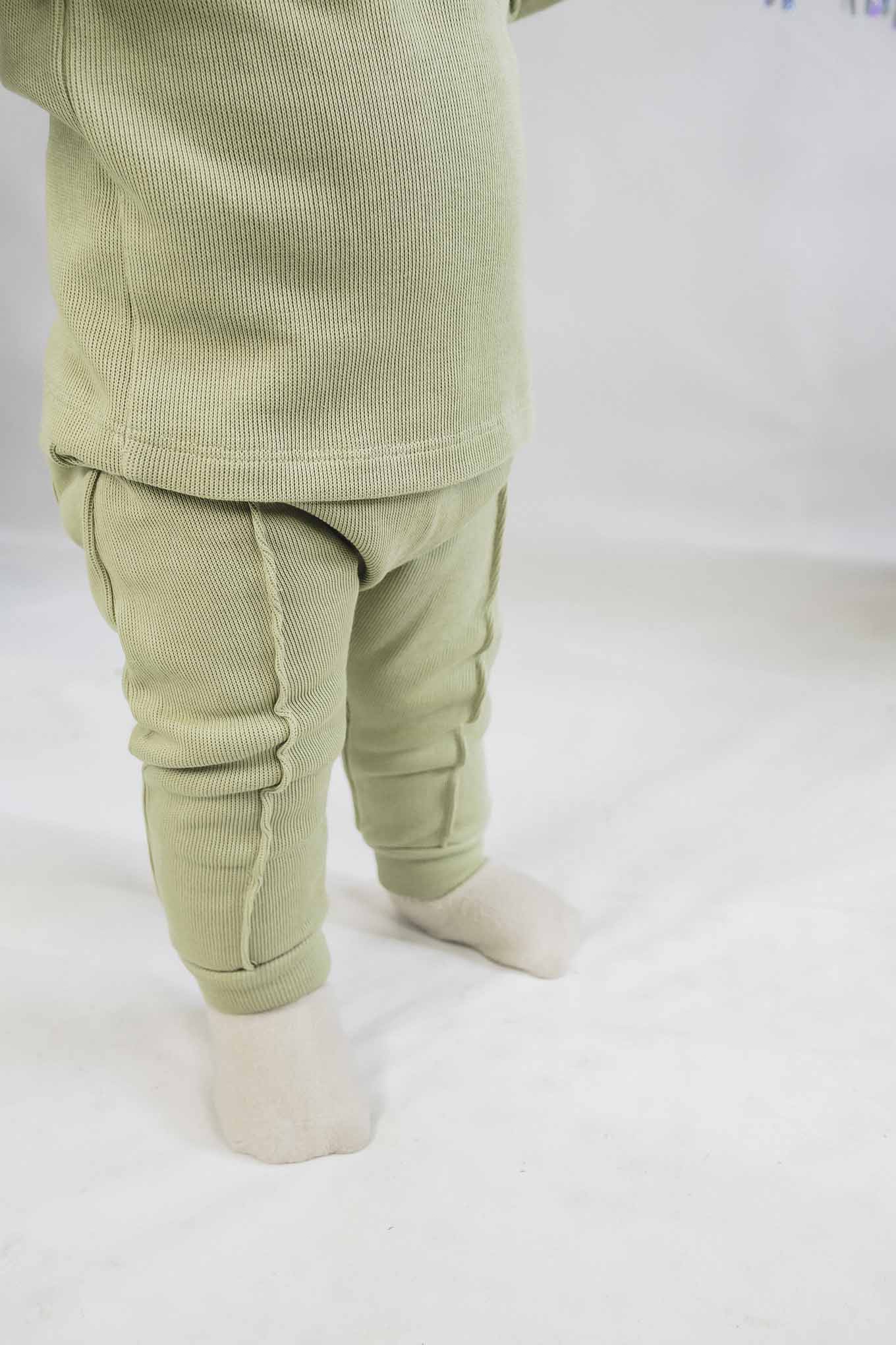 UAUA Olivia Piped Trim Pant