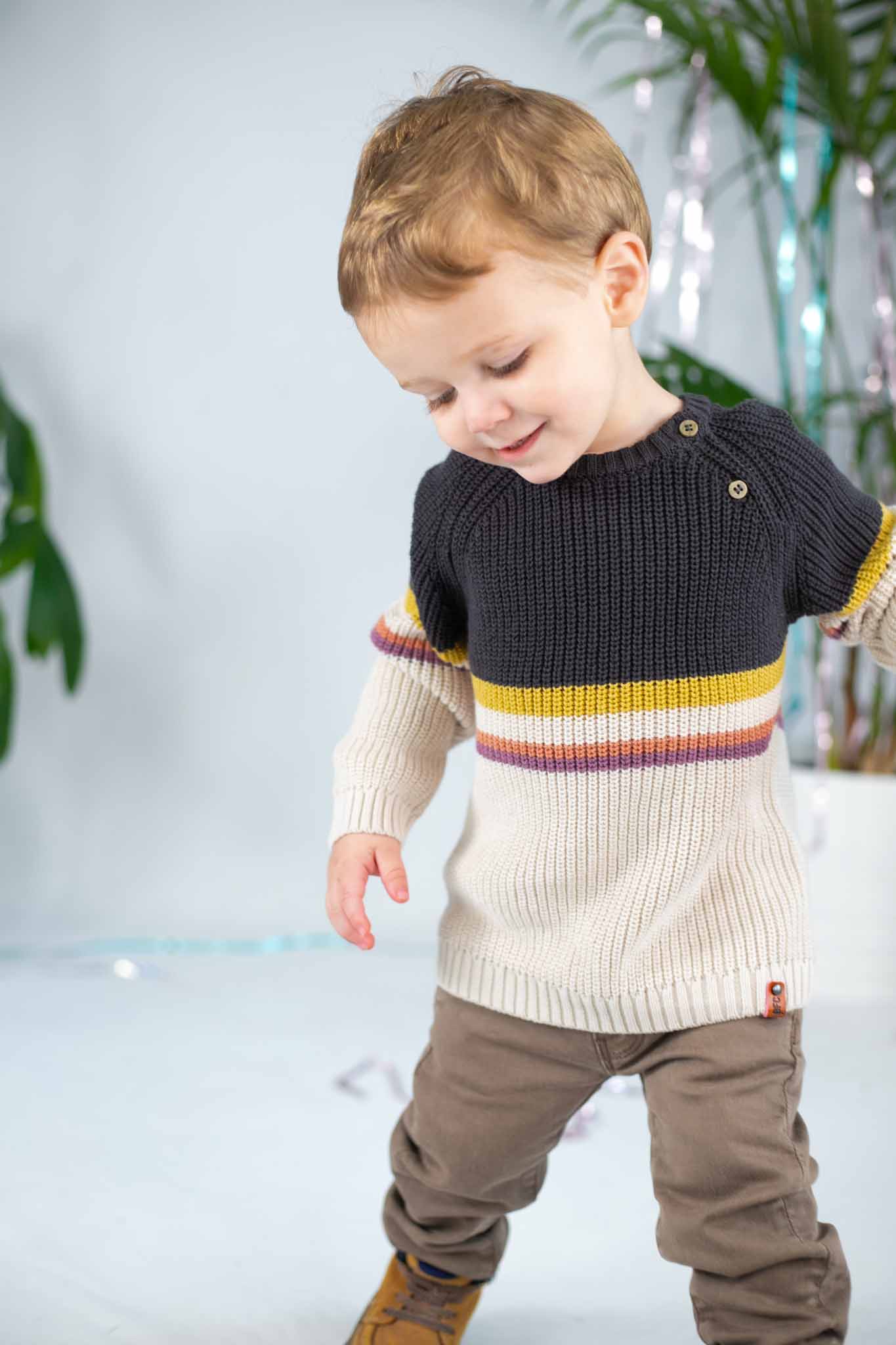 Baby boy grey sales sweater