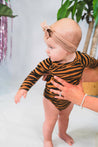 Molo Farai Zebra Wool Onesie