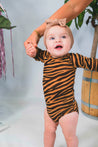 Molo Farai Zebra Wool Onesie