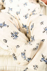 Viverano Floral Smocked Pointelle Footie