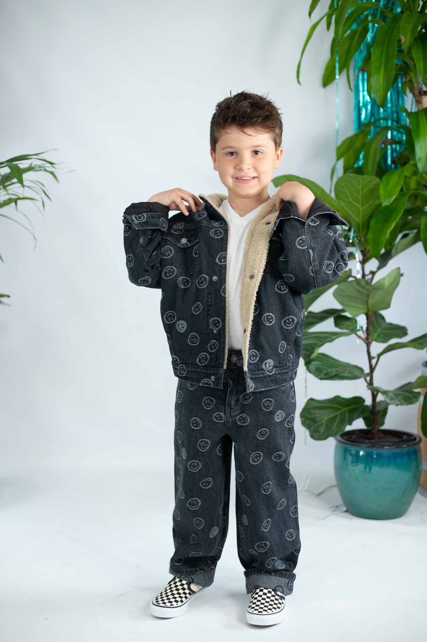 Hiro Boy) – Black (Toddler Bowfish Jacket Happiness Kids