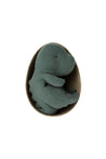 Maileg Small Dark Petrol Gantosaurus In Egg 