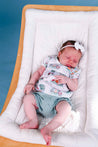 Mayoral Newborn Mint Tricot Set