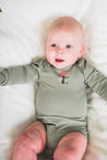 Musli Poetry Green Botany Puff Onesie