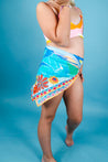 Vismaya Blue Fish Bandana