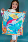 Vismaya Blue Fish Bandana