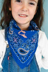 Vismaya Ink Blue Bandana