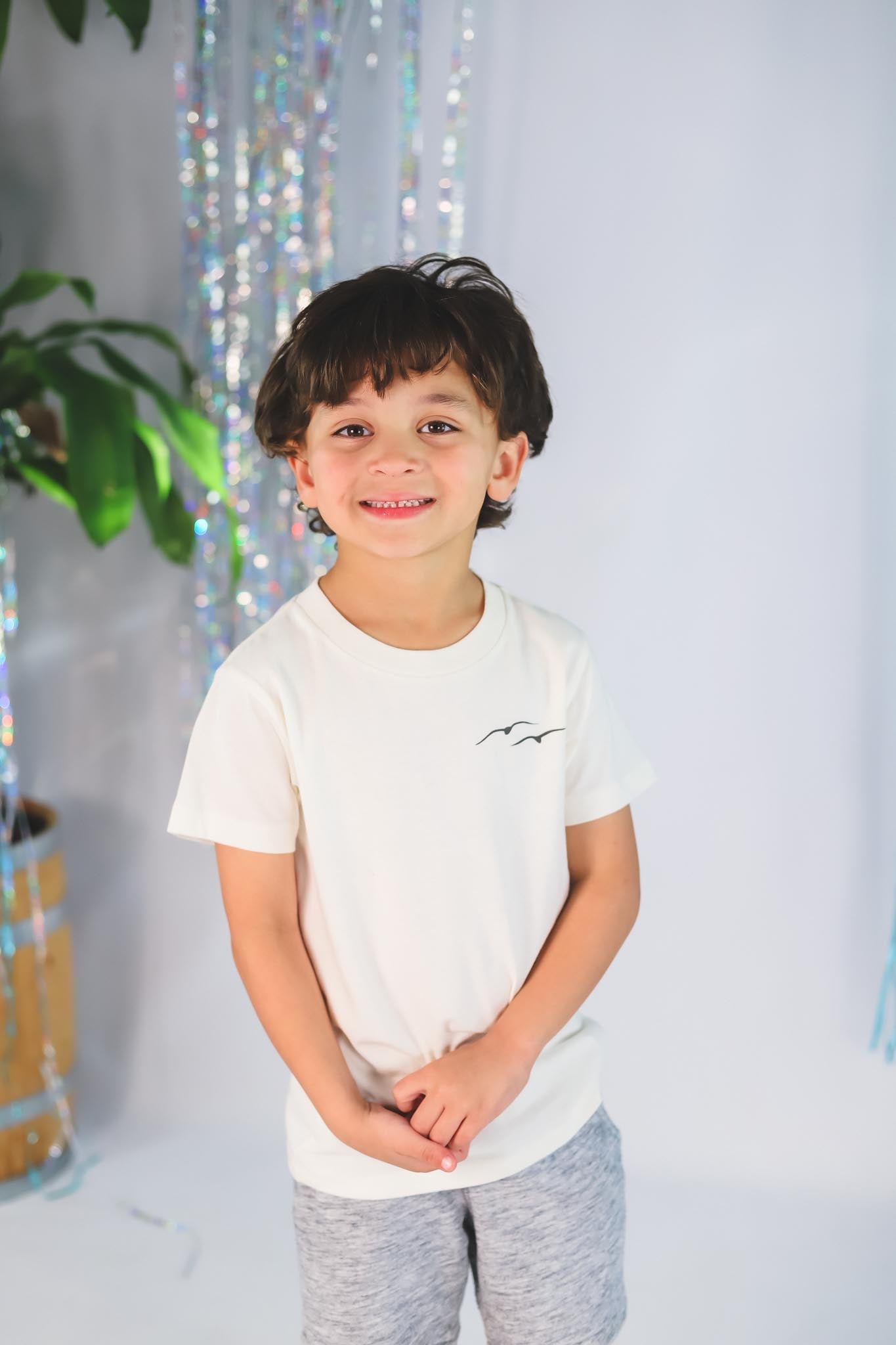 Buy Heybroh Kids T-Shirt Angel Fish - Aquatic Life 100% Cotton Boy's Girl's  Regular Fit Unisex T-Shirt (Black; 2-3 Years) at