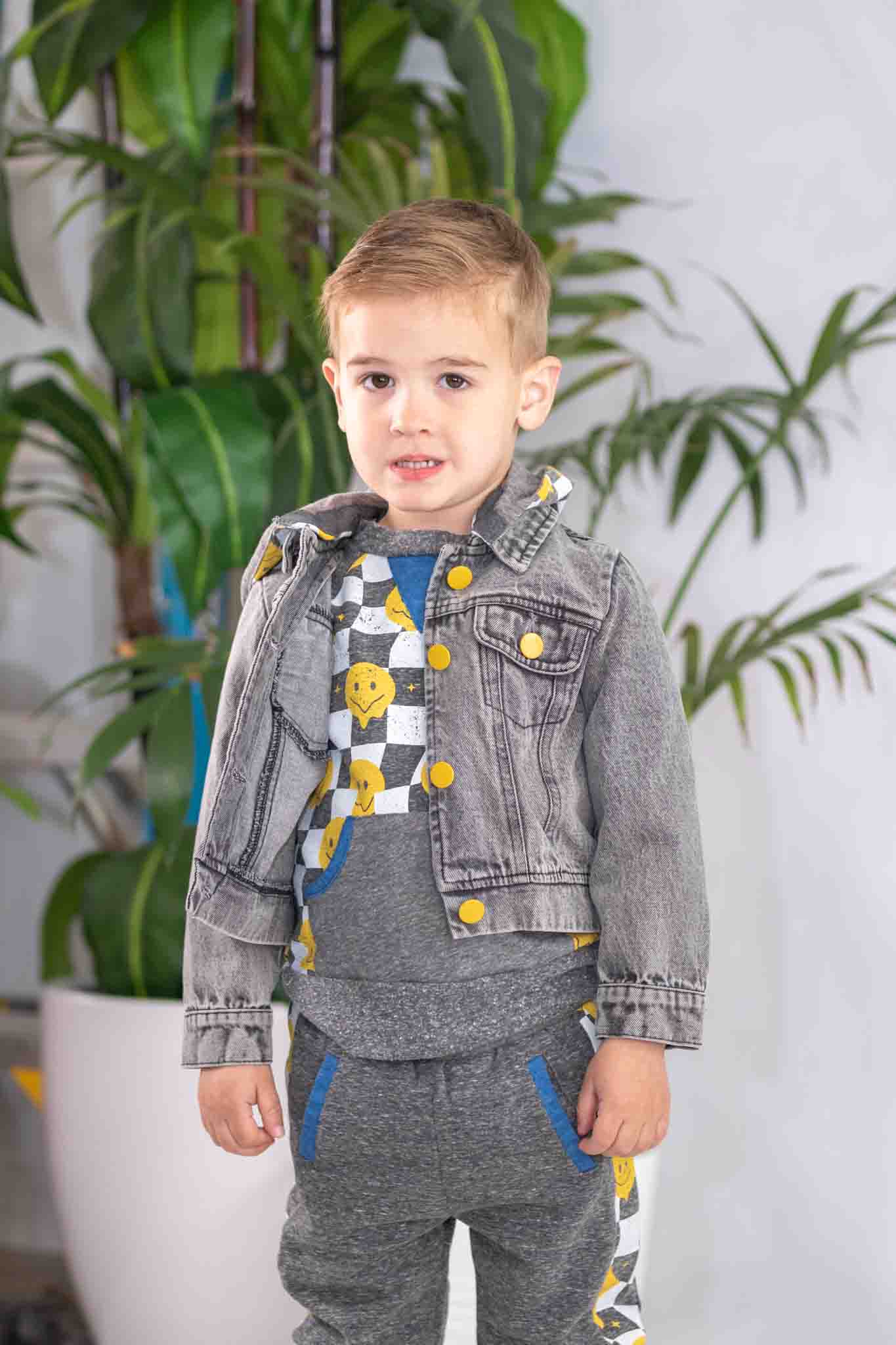 Kenzo Kids embroidered-design Denim Jacket - Farfetch
