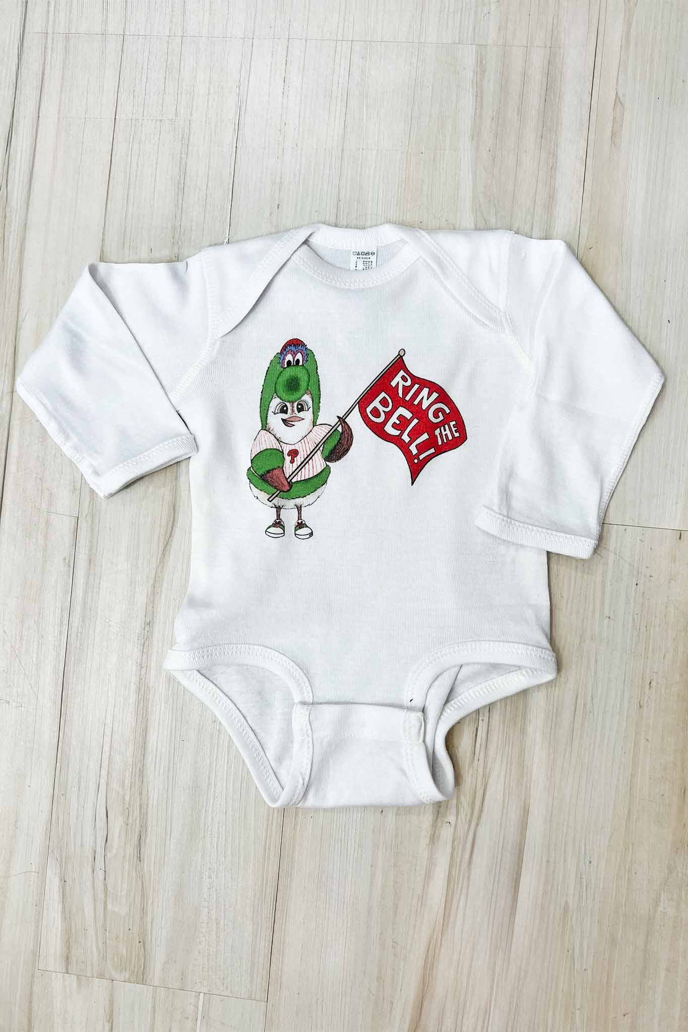 Newest Phillies Fan Baby Bodysuit Phillies Baby Bodysuit 