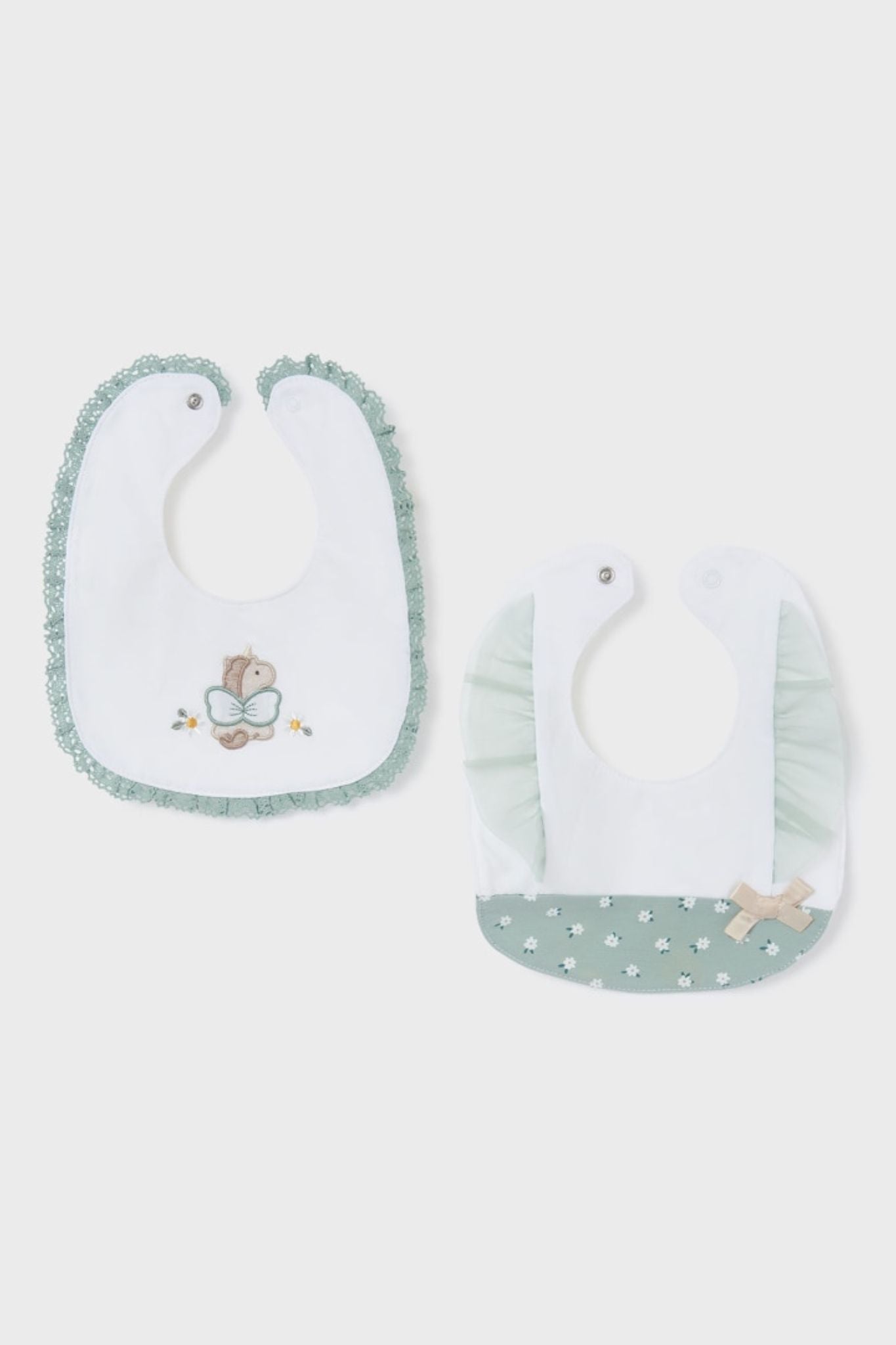 Set 2 bavaglini Better Cotton neonato